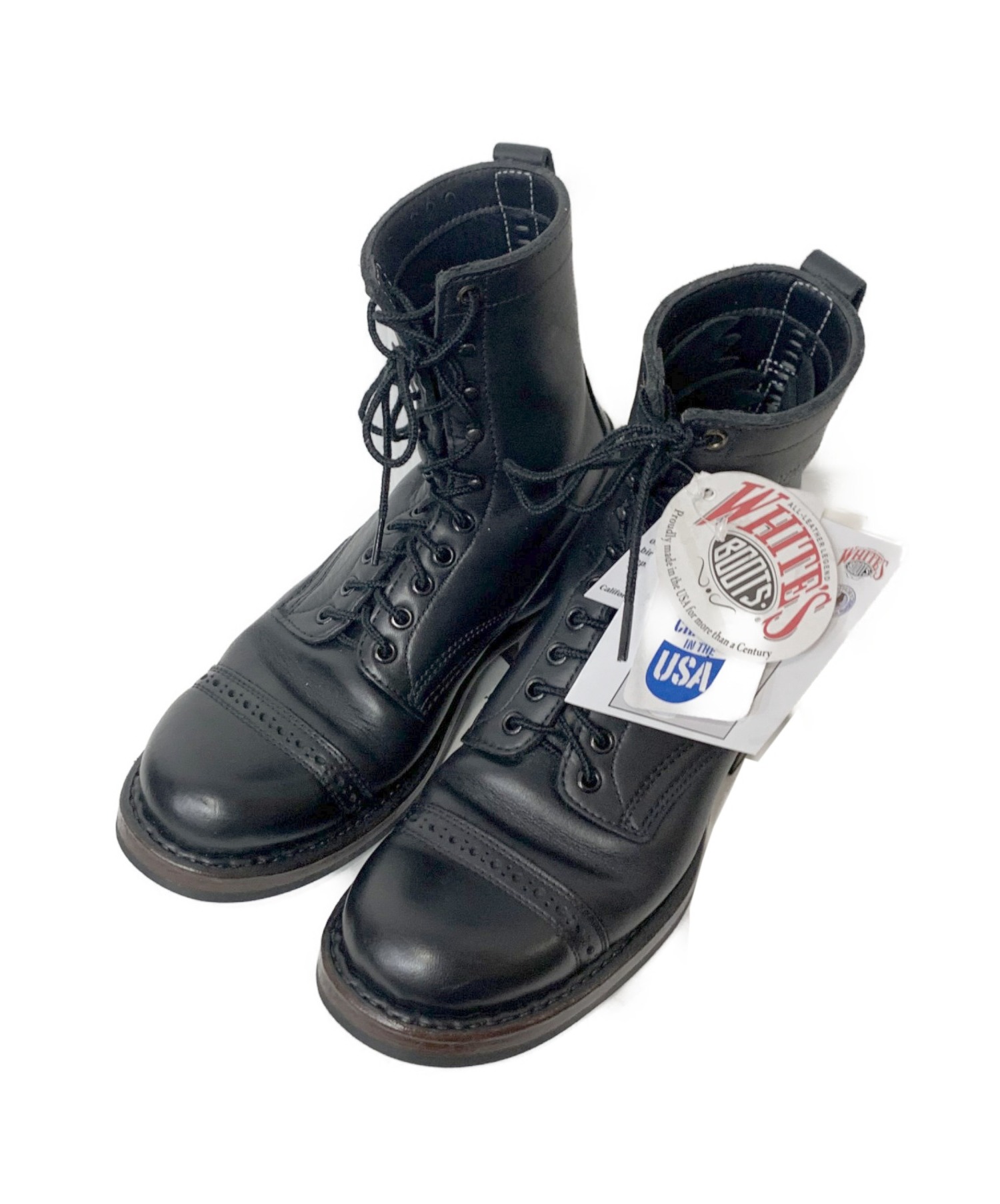 中古 古着通販 Whites Boots ホワイツ ブーツ Smoke Jumper ブラック サイズ 8 1 2 ブランド 古着通販 トレファク公式 Trefac Fashion