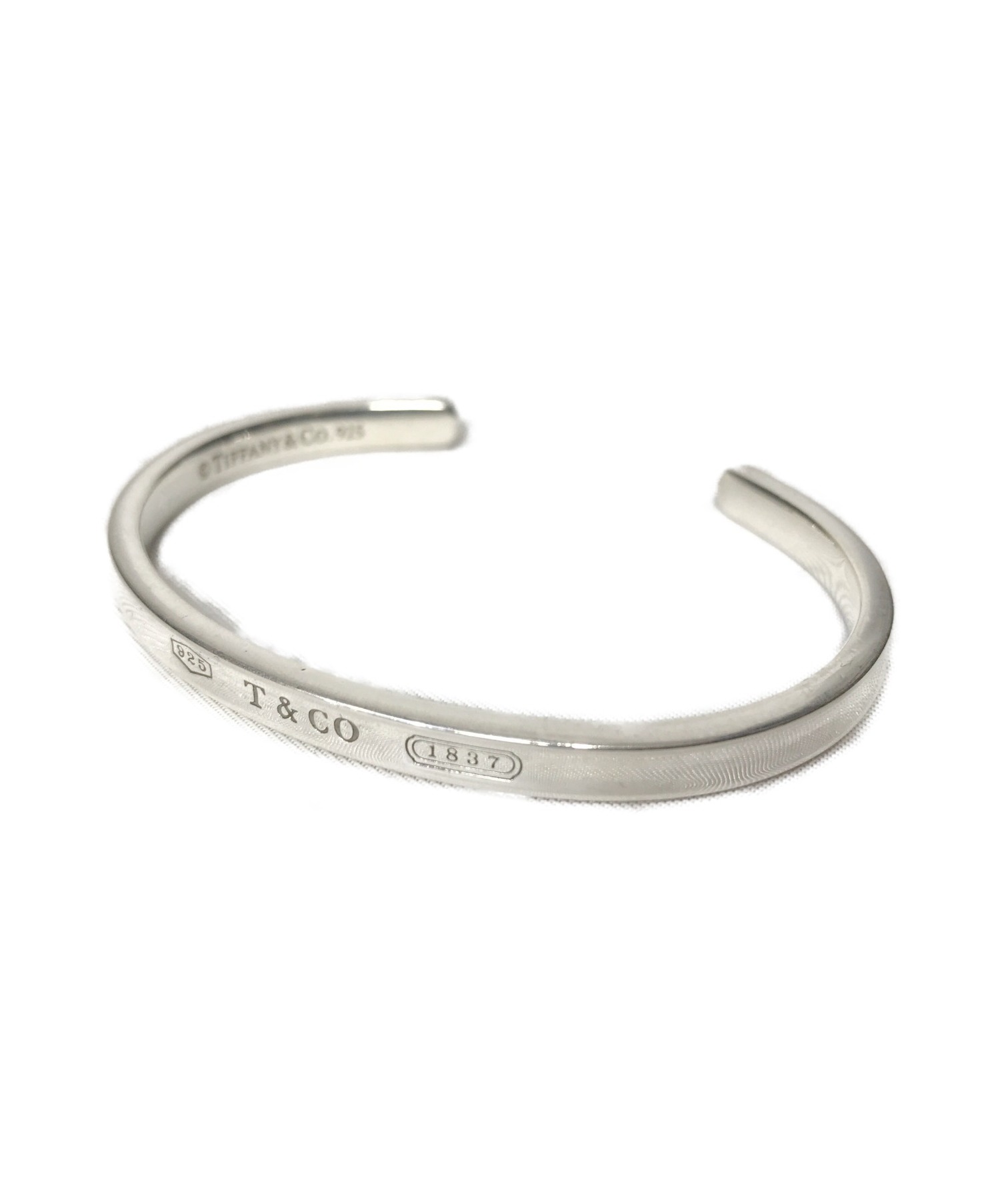中古 古着通販 Tiffany Co ティファニー シルバーバングル シルバー 内側925外側メッキコーティング ブランド 古着通販 トレファク公式 Trefac Fashion
