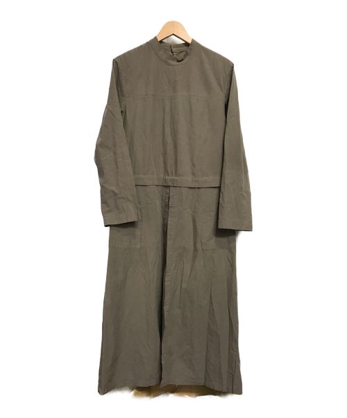 THE HINOKI（ザ ヒノキ）THE HINOKI (ヒノキ) シャツワンピース ベージュ サイズ:1の古着・服飾アイテム