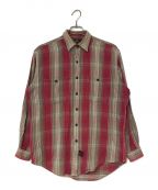 RRL（）の古着「90‘s チェックシャツ」｜ピンク