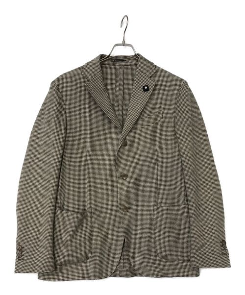 LARDINI（ラルディーニ）LARDINI (ラルディーニ) 3Bジャケット グレー サイズ:50の古着・服飾アイテム