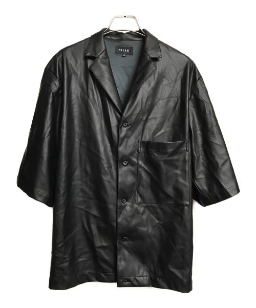 TACASI（タキャシ）TACASI (タキャシ) しゃつ ブラック サイズ:46の古着・服飾アイテム