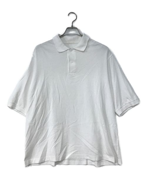 COMOLI（コモリ）COMOLI (コモリ) 鹿の子ポロシャツ ホワイト サイズ:3の古着・服飾アイテム