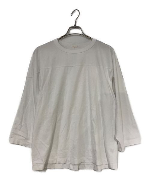COMOLI（コモリ）COMOLI (コモリ) フットボールTシャツ ホワイト サイズ:1の古着・服飾アイテム