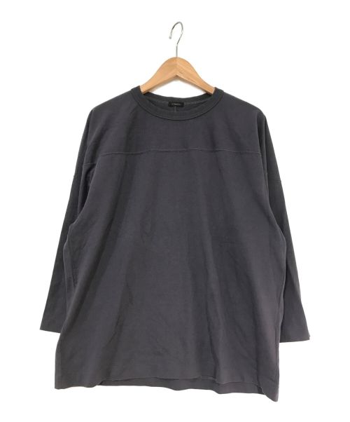 COMOLI（コモリ）COMOLI (コモリ) フットボールTシャツ ネイビー サイズ:1の古着・服飾アイテム