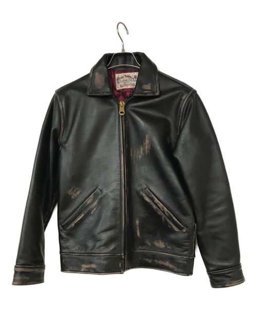 CALEE（キャリー）CALEE (キャリー) ホースレザージャケット ブラック サイズ:Mの古着・服飾アイテム