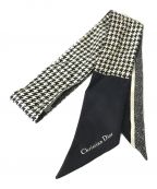 Christian Diorクリスチャン ディオール）の古着「ミッツァ シルクスカーフ」｜ネイビー
