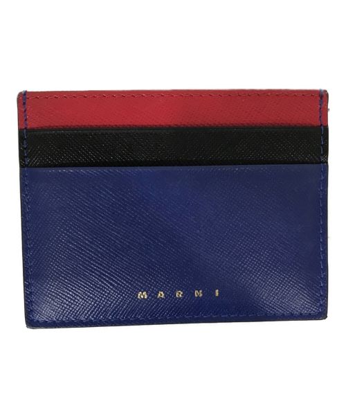 MARNI（マルニ）MARNI (マルニ) カードケース ブルー サイズ:表記無しの古着・服飾アイテム