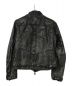 GIORGIO BRATO (ジョルジョブラッド) ラムレザージャケット ブラック サイズ:46：15800円