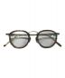 金子眼鏡（カネコメガネ）の古着「KANEKO OPTICALサングラス」｜ゴールド