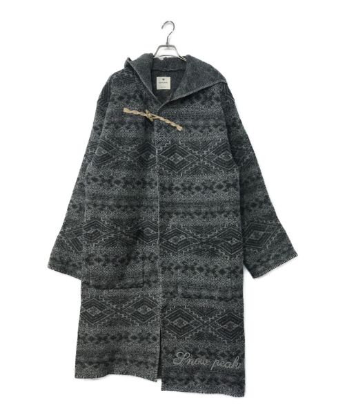 Snow peak（スノーピーク）snow peak (スノーピーク) Wool Blanket Coat グレー サイズ:2の古着・服飾アイテム