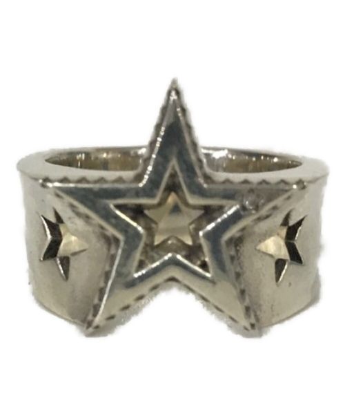 TMT（ティーエムティー）TMT (ティーエムティー) seal star ring シルバー サイズ:表記不明の古着・服飾アイテム