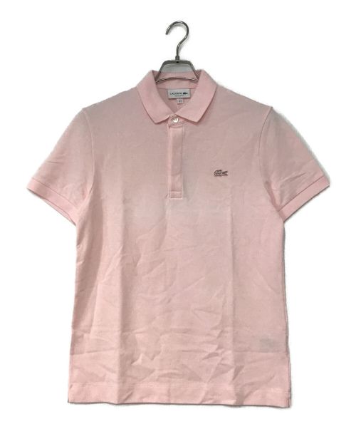 LACOSTE（ラコステ）LACOSTE (ラコステ) ポロシャツ ピンク サイズ:S 未使用品の古着・服飾アイテム