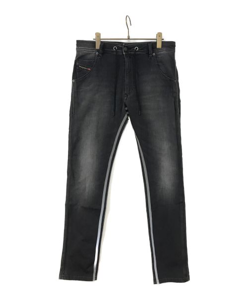 DIESEL（ディーゼル）DIESEL (ディーゼル) デニムパンツ ブラック サイズ:W30の古着・服飾アイテム