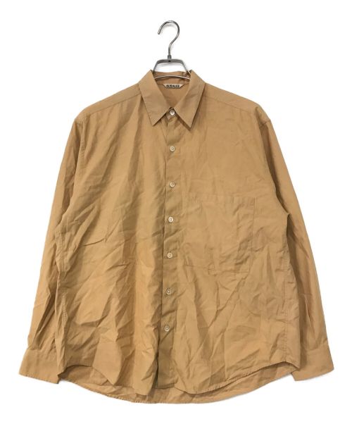 AURALEE（オーラリー）AURALEE (オーラリー) シャツ ブラウン サイズ:1の古着・服飾アイテム
