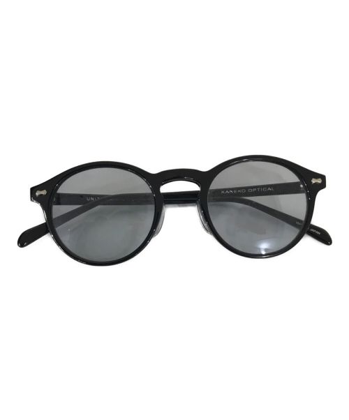 UNITED ARROWS（ユナイテッドアローズ）UNITED ARROWS (ユナイテッドアローズ) 金子眼鏡 (カネコメガネ) サングラス ブラックの古着・服飾アイテム
