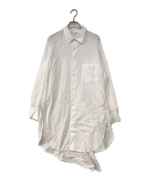 Y's（ワイズ）Y's (ワイズ) シャツワンピース ホワイト サイズ:1の古着・服飾アイテム