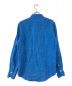 FINAMORE (フィナモレ) リネンシャツ ブルー サイズ:15/38：7800円