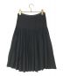 CHANEL (シャネル) メタルプレートプリーツスカート ブラック サイズ:38：25800円