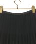 中古・古着 CHANEL (シャネル) メタルプレートプリーツスカート ブラック サイズ:38：25800円
