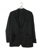 Yohji Yamamoto pour hommeヨウジヤマモト プールオム）の古着「ショールカラー2Bテーラードジャケット」｜ブラック