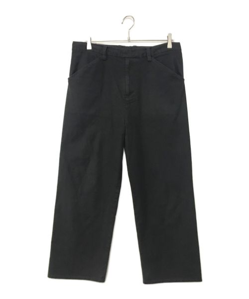 SUNSEA（サンシー）SUNSEA (サンシー) OX FORD STRAIGHT PANTS ブラック サイズ:2の古着・服飾アイテム