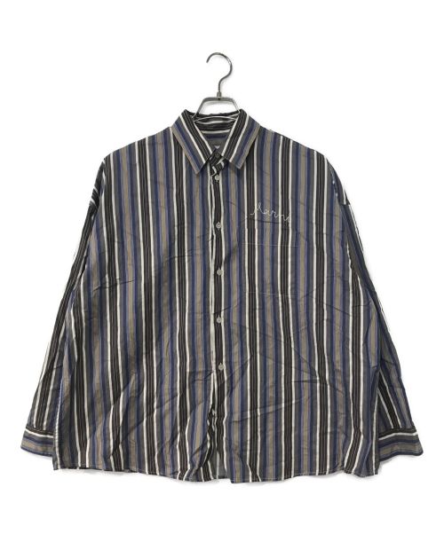 MARNI（マルニ）MARNI (マルニ) ストライプシャツ ベージュ サイズ:46の古着・服飾アイテム