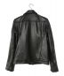 63leathers (63レザー) 3rd Type Leather Jacket ブラック サイズ:Ｍ：12800円