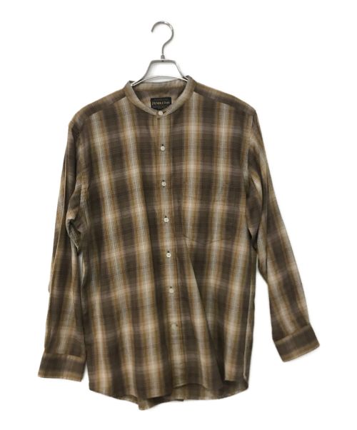 PENDLETON（ペンドルトン）PENDLETON (ペンドルトン) スタンドカラーシャツ ブラウン サイズ:Mの古着・服飾アイテム
