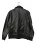 KATHARINE HAMNETT (キャサリンハムネット) レザージャケット ブラック サイズ:L：14800円