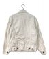 LEVI'S (リーバイス) デニムジャケット ホワイト サイズ:38：12800円