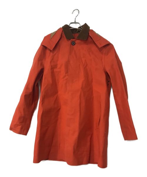 MACKINTOSH（マッキントッシュ）MACKINTOSH (マッキントッシュ) ゴム引きコート オレンジ サイズ:40の古着・服飾アイテム