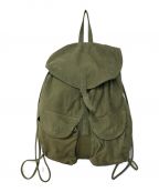 CCUシーシーユー）の古着「“COBY”ARMY BAG」｜オリーブ
