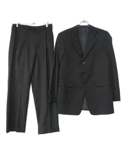 ARMANI COLLEZIONI（アルマーニ コレツィオーニ）ARMANI COLLEZIONI (アルマーニ コレツィオーニ) セットアップスーツ ブラック サイズ:48の古着・服飾アイテム