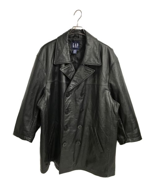 GAP（ギャップ）GAP (ギャップ) レザーコート ブラック サイズ:XLの古着・服飾アイテム