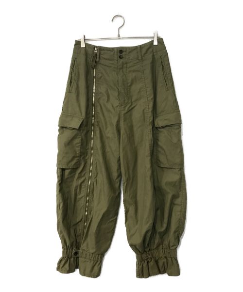 beautiful people（ビューティフルピープル）beautiful people (ビューティフルピープル) double-end military cloth cargo pants カーキ サイズ:40の古着・服飾アイテム