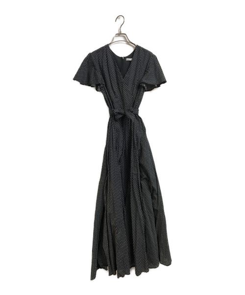 MARIHA（マリハ）MARIHA (マリハ) Demi-Luxe Beams (デミルクス ビームス) マドモアゼルのドレス ドット ブラック サイズ:36の古着・服飾アイテム