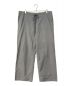 AURALEE（オーラリー）の古着「WASHED FINX TWILL EASY WIDE PANTS」｜グレー