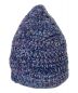 PRADA (プラダ) カシミアニット帽 ブルー サイズ:Ｍ：15000円