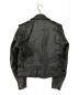 Schott (ショット) ダブルライダースジャケット ブラック サイズ:38：30000円