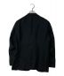 CARUSO (カルーゾ) リネンテーラードジャケット ブラック サイズ:48/8R：10000円