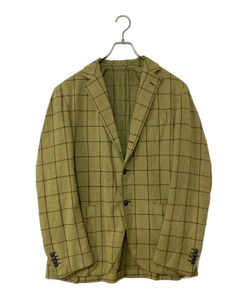 LARDINI（ラルディーニ）LARDINI (ラルディーニ) テーラードジャケット グリーン サイズ:50の古着・服飾アイテム