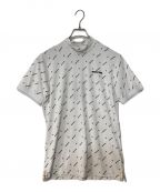 BRIEFINGブリーフィング）の古着「MONOGRAM HIGH NECK Tシャツ」｜ホワイト