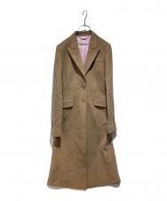 GIVENCHY (ジバンシィ) カシミヤ混ロングコート ベージュ サイズ:34