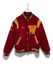 MARGUART'S SPORTSWEAR (マーガーツ・スポーツウェア) ウールメルトンスタジャン ボルドー サイズ:42