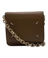 Maison Margiela (メゾンマルジェラ) チェーンウォレット ベージュ