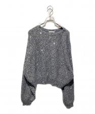 COUTURE D'ADAM (クチュールドアダム) スパンコールニット グレー サイズ:38