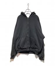 yeezy gap (イージーギャップ) ZIP UP HOODIE ブラック サイズ:XL