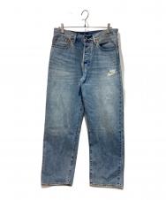 LEVI'S (リーバイス) NIKE (ナイキ) Baggy Jeans ブルー サイズ: 81cm (W32)