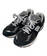 NEW BALANCE (ニューバランス) ローカットスニーカー ブラック サイズ:22.5